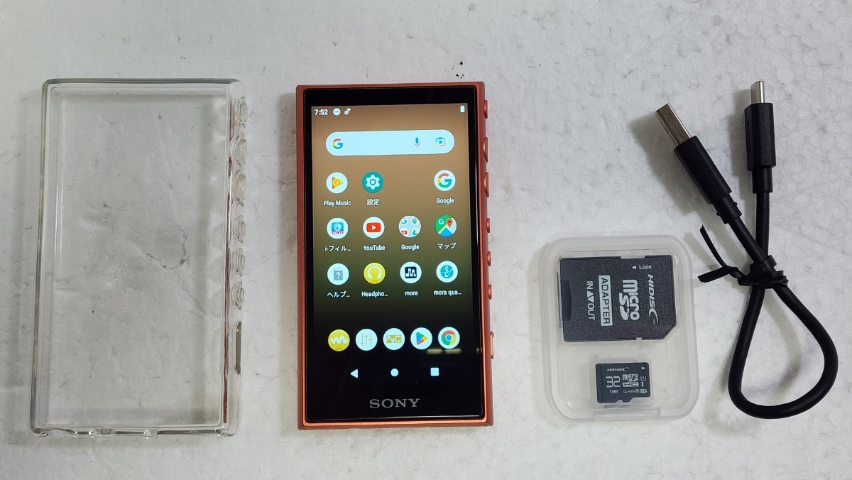 □美品□NW-A105 16GB ハイレゾ対応 オレンジ Blueto | JChere雅虎拍卖代购