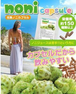 沖縄県産 天然ノニ100％　完熟ノニカプセル 約3ヵ月分 ハーブ 栄養素 美容