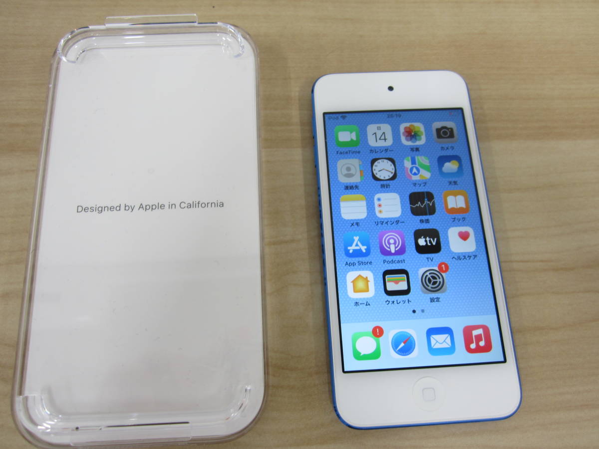 美品Apple アップルiPod touch 第7世代MVHV2J/A 32GB シルバー① 動作
