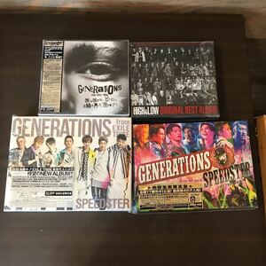 GENERATIONS CD+DVD　４本まとめ売り