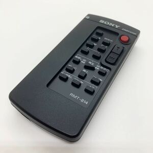 【M12-10】SONY ソニー リモコン REMOTE COMMANDER フォト コマンダー RMT-814