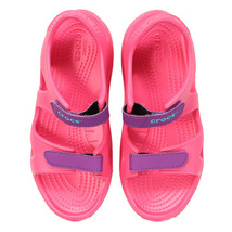 19.5cm クロックス（crocs）Swiftw River K Pink ピンク J1 新品_画像2