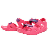 19.5cm クロックス（crocs）Swiftw River K Pink ピンク J1 新品_画像1