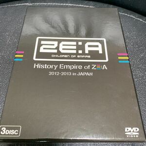 ZE:A History Empire of ZE:A 2012-2013 in JAPAN [DVD]