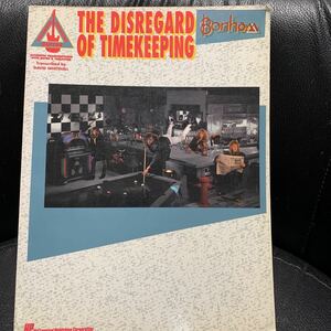 BONHAM ボーナム / THE DISREGARD OF TIMEKEEPING ザ・ディスガード・オブ・タイムキーピング 輸入楽譜 ギター譜