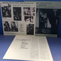 I LP リアクション REACTION ture imitation レコード 5点以上落札で送料無料_画像4