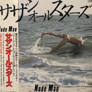 E帯付LP サザンオールスターズ Nude Man 夏をあきらめて オークラウディア 収録 桑田佳祐 レコード 5点以上落札で送料無料