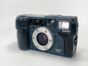 【動作品】KONICA 現場監督 LENS28 WBコニカ コンパクトフィルムカメラ