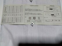 新品 即決 同梱可 クリスチャンオラーニ ストライプ 清涼　ワイシャツ(ボタンダウン) SUPER EASY IRON COOL Sサイズ(37)綿30% 4,290円_画像4