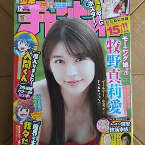 週刊少年チャンピオン 2020年3月5日号・牧野真莉愛(モーニング娘。) スペシャル付録 両面BIGポスター 巻頭グラビア 特大ボリューム15ページ