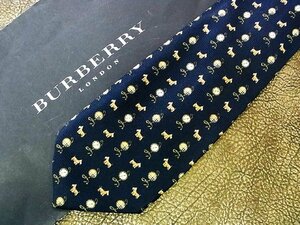 * хорошая вещь *3R05425[BURBERRY] Burberry [ собака терьер животное карманные часы рисунок ] галстук 