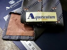 ★並品★4R01154【Aquascutum】アクアスキュータム「犬 いぬ 動物 柄」ネクタイ_画像2