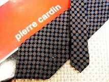 ♪30494C♪良品【ペイズリー 柄】ピエールカルダン【pierre cardin】ネクタイ_画像1