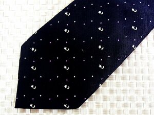 ♪30630C♪良品【刺繍 月 星 ドット 柄】シャツプラザ【SHIRTS PLAZA】ネクタイ