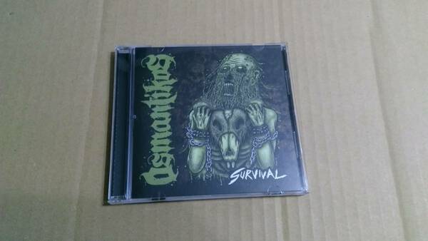 送料込 Osmantikos - Survival☆Doom Dystopia Nausea Disrupt HIS HERO IS GONE Skitsystem Disfear 