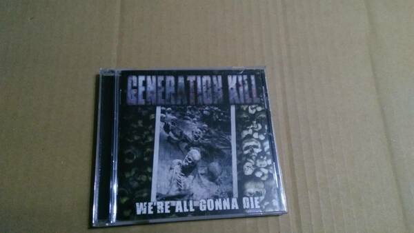 送料込 Generation Kill - We're All Gonna Die☆Exodus Hatriot Suicidal Tendencies MOD Slayer Kreator