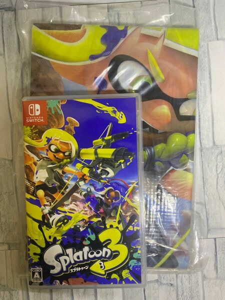 スプラトゥーン3 中古　レジャーシート付き