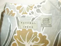 a363◆NATURAL ISSUE アロハシャツ◆サイズXL 海外古着 USED オープンカラー ハワイアンシャツ ハイビスカス ゆうパケット発送 5E_画像4