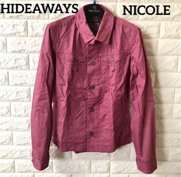 【新品未使用】★HIDEAWAYS NICOLE★ メンズ・シャツ・サイズ46