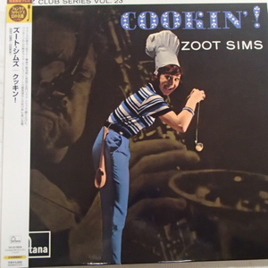 ZOOT SIMS　ズート・シムズ 　/　COOKIN'　「国内帯付限定盤」