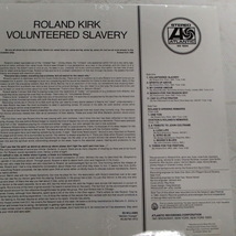  Roland Kirk　ローランド・カーク　 /　 Volunteered Slavery　「米ライノ復刻輸入盤」_画像2