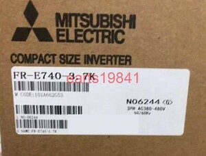 新品★東京発★適格請求★税込 三菱電機 MITSUBISHI インバータ FR-E740-3.7K ★６ヶ月保証