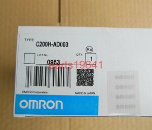 新品★東京発★適格請求★税込 OMRON/オムロン C200H-AD003 アナログ入力ユニット★６ヶ月保証　