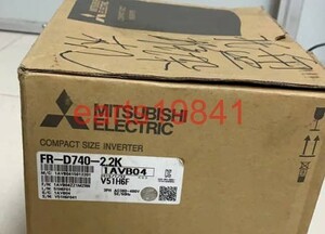 新品★東京発★適格請求★税込 三菱電機 MITSUBISHI FR-D740-2.2K インバータ★６ヶ月保証