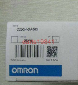 新品★東京発★適格請求★税込 OMRON/オムロン C200H-DA003 アナログ出力ユニット★６ヶ月保証