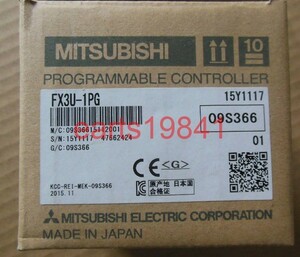 新品★東京発★適格請求★税込 MITSUBISHI/三菱電機 FX3U-1PG シーケンサ★６ヶ月保証