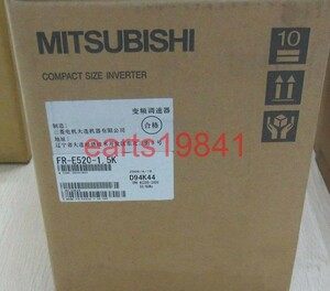 新品★東京発★適格請求★税込 MITSUBISHI/ 三菱 インバーター FR-E520-1.5K★６ヶ月保証