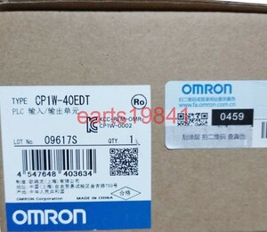 新品★東京発★適格請求★税込 OMRON/オムロン CPUユニット CP1W-40EDT★６ヶ月保証