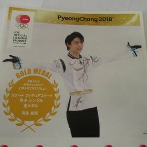 2018 平昌五輪 オリンピック 切手シート 羽生結弦 女子チームパシュート 小平奈緒 3種セット 記念切手の画像2