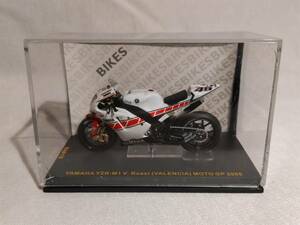 【ジャンク扱い】ixo 1/24 ヤマハ YZR-M1 V.Rossi (VALENCIA) MOTO GP 2005