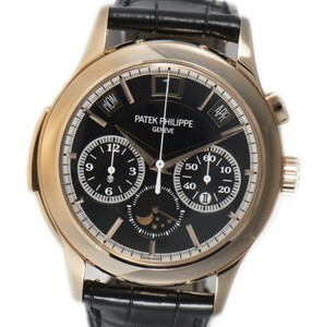 *PATEK-PHILIPPE* Patek Philip Mini-Z repeat customer Perpetual calendar 5208R-001 K18RG top class wristwatch!! hard-to-find!!