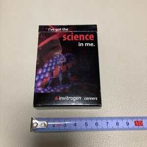 トランプ　I've got the science in me invitrogen careers(現：ThermoFisherブランド：健康・清潔・安全用製品・サービス会社)