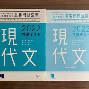 共通テスト対策　実力養成　重要問題演習　ベネッセ　現代文　2022 