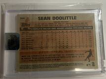 オールスター選出！2018 TOPPS ARCHIVES SIGNATURE SEAN DOOLITTLE AUTOGRAPH /37Topps Auto_画像2