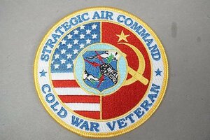 ★ 戦略空軍司令部 COLD WAR VETERAN アメリカ軍 ワッペン / パッチ ベルクロなし