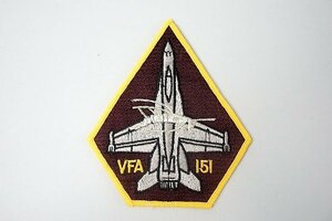 ★ VFA 151 攻撃戦闘飛行隊 ワン ファイブ ワン ワッペン／パッチ ベルクロなし
