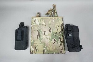 ★ PANTAC ダンプポーチ / ホルスター / CORDURA ラジオポーチ 3点セット