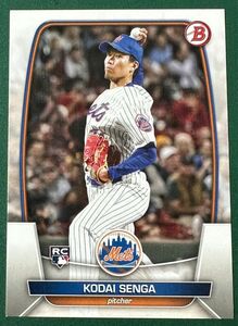 千賀晃大 Rookie Card 2023 Bowman #75 New York Mets