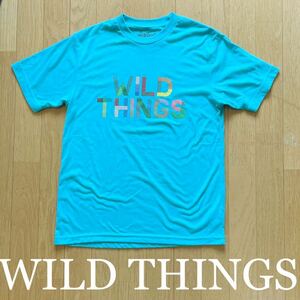 WILD THINGS Wild Things print T-shirt size S cool Max 