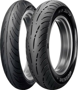 DUNLOP 130/70-18 MC 63H ELITE4 フロント TL(チューブレスタイヤ)