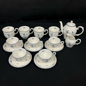 Noritake/ノリタケ CRAFT ONE カップ ソーサー ティーポット ミルクポット 16点セット　052906w/T5