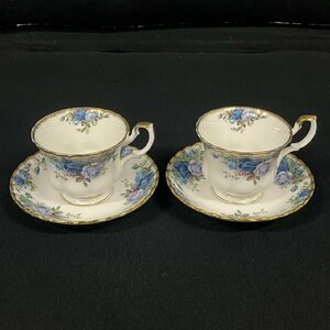 ROYAL ALBERT/ロイヤルアルバート ムーンライトローズ カップ ソーサー 2客セット　053104w/T3