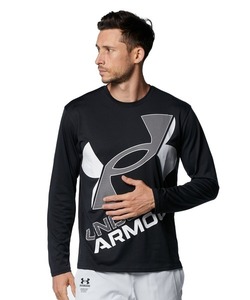 即決新品 LGサイズ UNDER ARMOUR 長袖Tシャツ ブラック アンダーアーマー