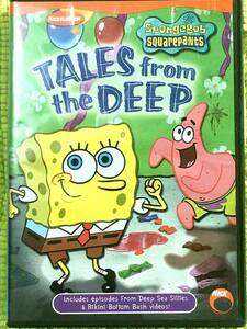 NICKELODEONスポンジボブ英語版DVD・SpongeBob TALS from the DEEP♪
