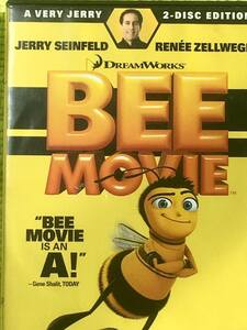 DREAM WORKS製アニメ英語版DVD・BEE MOVIE♪