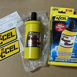 送料520円 ACCEL アクセル イグニッションコイル No 8140 新品 サニトラ・AE86・MSＤ・ハコスカ・ＧＸ７１・L型・ソレックス・ケンメリの画像1